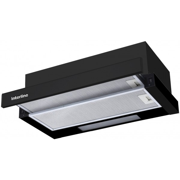 Вытяжка INTERLINE SLIM BL A/60/2/T