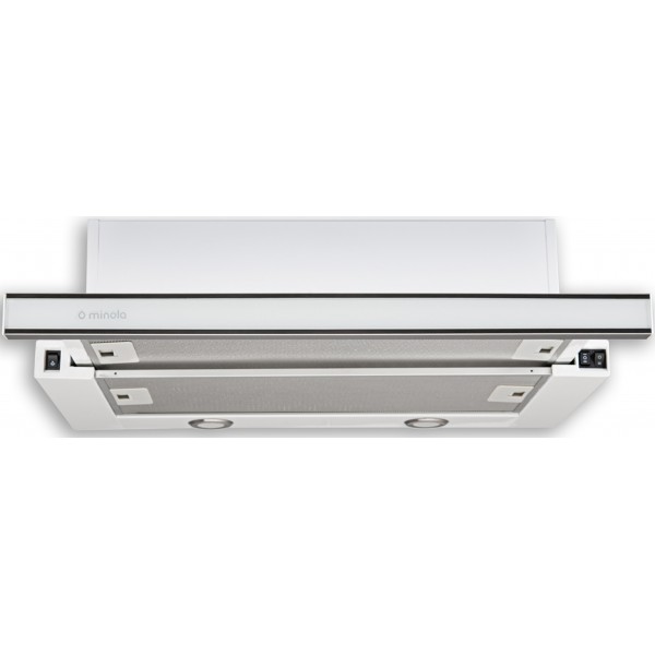 Вытяжка Minola HTL 6162 I/WH GLASS 650 LED