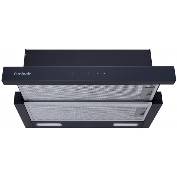 Вытяжка Minola HTLS 6935 BL 1300 LED