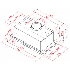 Вытяжка PERFELLI BI 6412 A 950 I LED