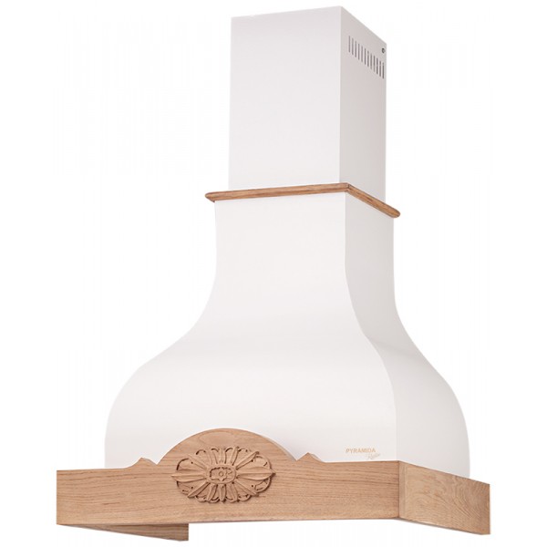 Вытяжка PYRAMIDA MARGARITA 60 WHITE SHAGREEN