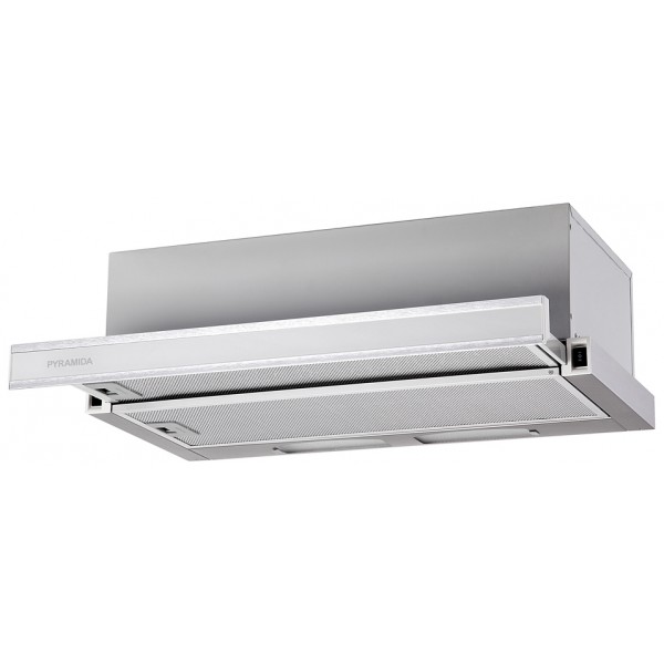 Вытяжка PYRAMIDA TL 60 glass Inox/White