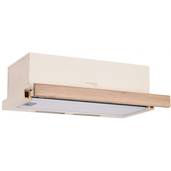 Вытяжка PYRAMIDA TL 60 WOOD IVORY