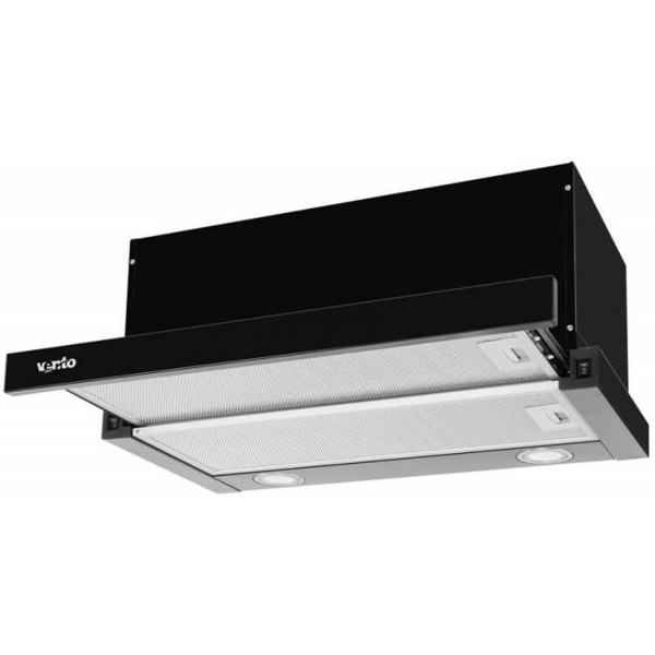 Вытяжка Ventolux GARDA 60 BK (800) LED