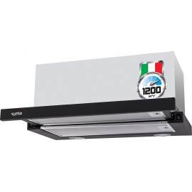 Вытяжка Ventolux GARDA 60 BK (1200) IT