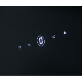 Вытяжка Ventolux MIRROR 60 BK (800) TC