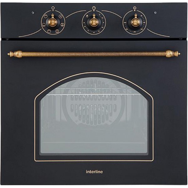 Духовой шкаф INTERLINE HR 605 BK