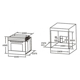 Духовой шкаф Liberty HO 738 AV2
