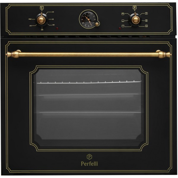 Духовой шкаф Perfelli BOE 6644 BL RETRO