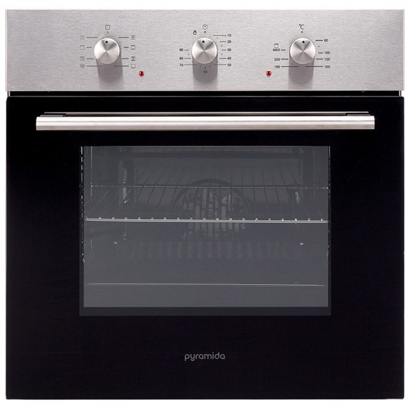 Духовой шкаф Pyramida PO 80 M IX/BL