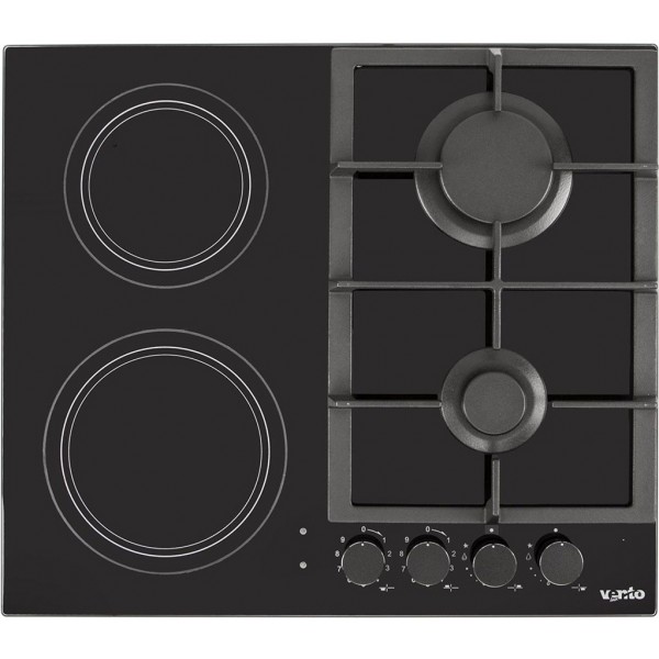 Варочная комбинированная поверхность Ventolux HG622 B9G C (BK)