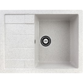 Кухонная мойка A Rock Astra WH+BL
