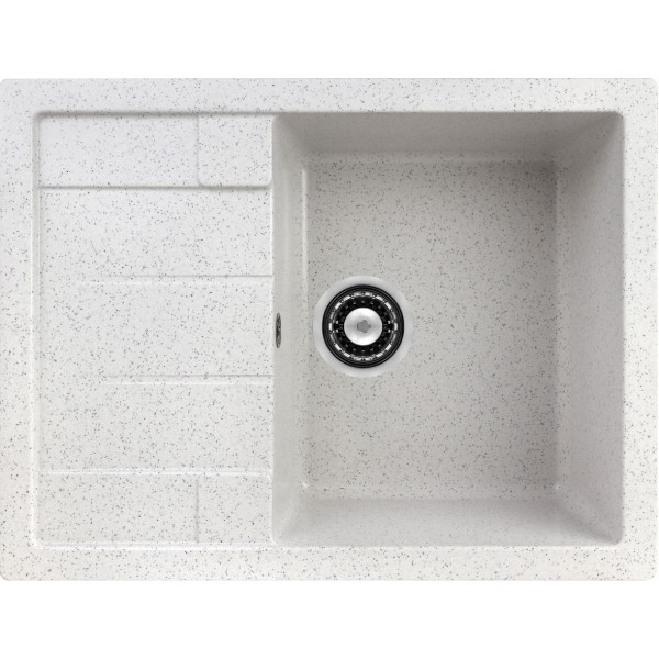 Кухонная мойка A Rock Astra WH+BL