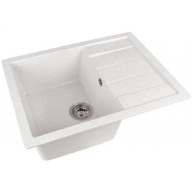 Кухонная мойка A Rock Astra WH+BL