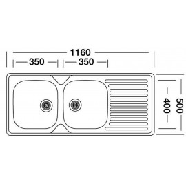 Кухонная мойка INTERLINE EC 138