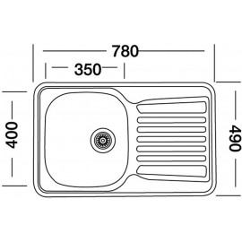 Кухонная мойка INTERLINE EC 163