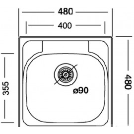 Кухонная мойка INTERLINE EC 309