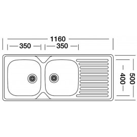 Кухонная мойка INTERLINE ECD 138