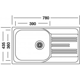 Кухонная мойка INTERLINE ECD 198