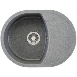 Кухонная мойка INTERLINE BELLA grigio