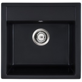 Кухонная мойка INTERLINE BRUT black