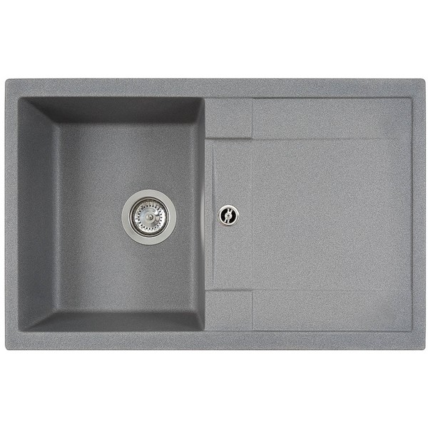 Кухонная мойка INTERLINE LOTUS grigio