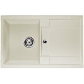 Кухонная мойка INTERLINE LOTUS old white