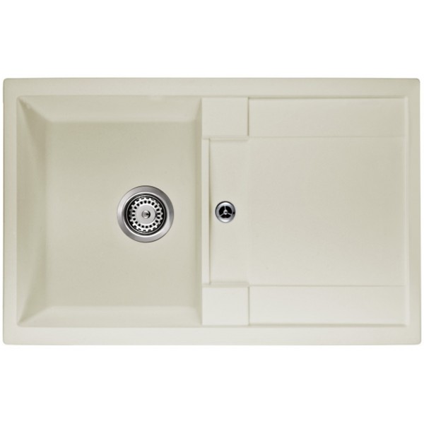 Кухонная мойка INTERLINE LOTUS old white