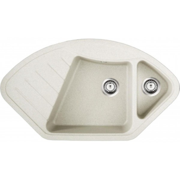 Кухонная мойка INTERLINE PALMIERO old white