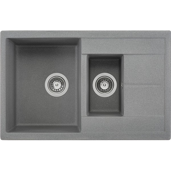 Кухонная мойка INTERLINE STILOS grigio