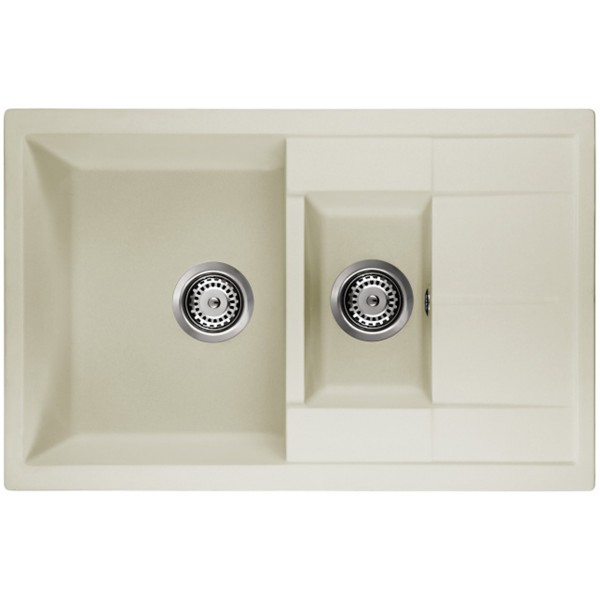 Кухонная мойка INTERLINE STILOS old white