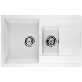Кухонная мойка INTERLINE STILOS white