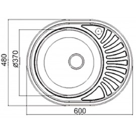 Кухонная мойка INTERLINE AE 600 D
