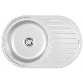 Кухонная мойка INTERLINE EVA PLUS sateen