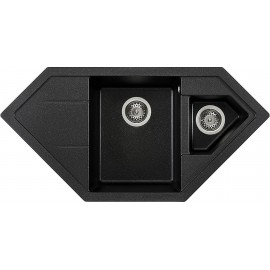 Кухонная мойка INTERLINE INDIGO black