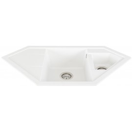 Кухонная мойка INTERLINE INDIGO white