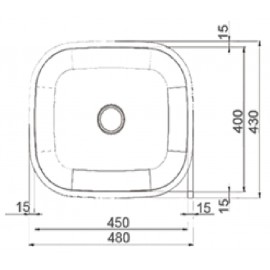 Кухонная мойка INTERLINE SK 50
