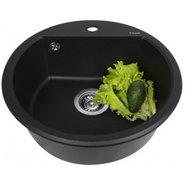 Кухонная мойка Perfelli ALVA RGA 1041-49 BLACK METALLIC