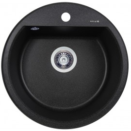 Кухонная мойка Perfelli ALVA RGA 1041-49 BLACK METALLIC