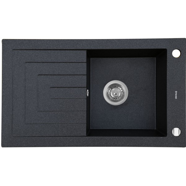 Кухонная мойка Perfelli AZZURO PGA 1151-78 BLACK METALLIC Кухонная мойка Perfelli AZZURO PGA 1151-78 BLACK METALLIC