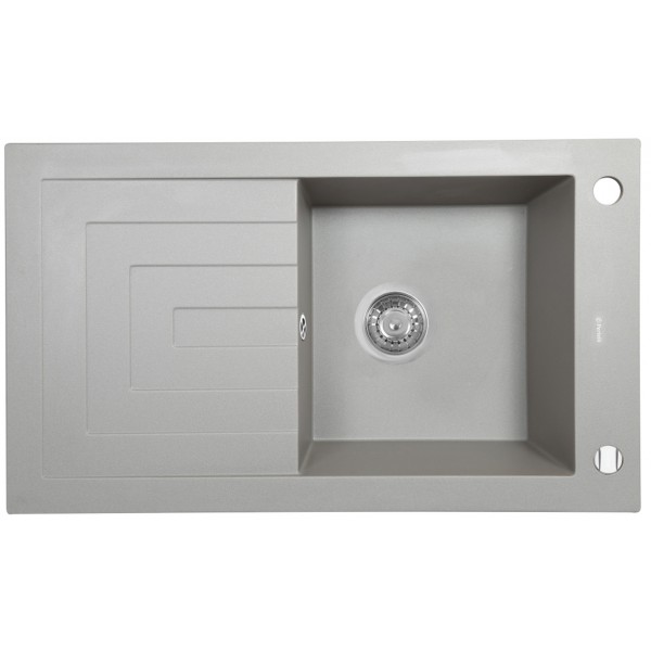 Кухонная мойка Perfelli AZZURO PGA 1151-78 GREY METALLIC Кухонная мойка Perfelli AZZURO PGA 1151-78 GREY METALLIC
