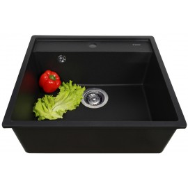 Кухонная мойка Perfelli ESOTTO PGE 101-50 BLACK METALLIC