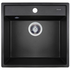 Кухонная мойка Perfelli ESOTTO PGE 101-50 BLACK METALLIC