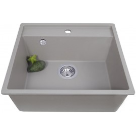 Кухонная мойка Perfelli ESOTTO PGE 101-50 GREY METALLIC