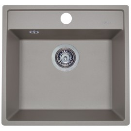 Кухонная мойка Perfelli ESOTTO PGE 101-50 GREY METALLIC