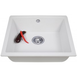 Кухонная мойка Perfelli ESTO PGE 10-55 WHITE