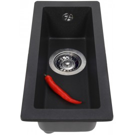 Кухонная мойка Perfelli ESTO PGE 101-22 BLACK METALLIC