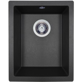 Кухонная мойка Perfelli ESTO PGE 101-38 BLACK METALLIC