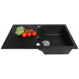 Кухонная мойка Perfelli FELICINETTO PGF 1141-78 BLACK METALLIC