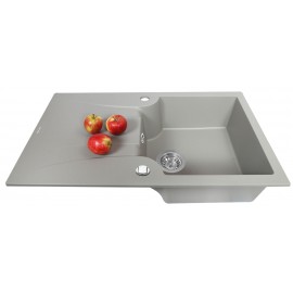 Кухонная мойка Perfelli FELICINETTO PGF 1141-78 GREY METALLIC